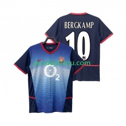 Arsenal Dresy Fotbal BERGKAMP 10 Retro Muž Venkovní 2004 2002 Krátký rukáv