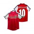 Arsenal Dresy Fotbal BERGKAMP 10 2001 Retro Muž Domácí 2002 Krátký rukáv