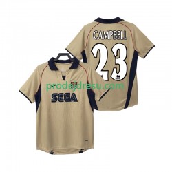 Arsenal Dresy Fotbal CAMPBELL 23 2001 Retro Muž Venkovní 2002 Krátký rukáv