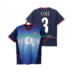 Arsenal Dresy Fotbal COLE 3 Retro Muž Venkovní 2004 2002 Krátký rukáv