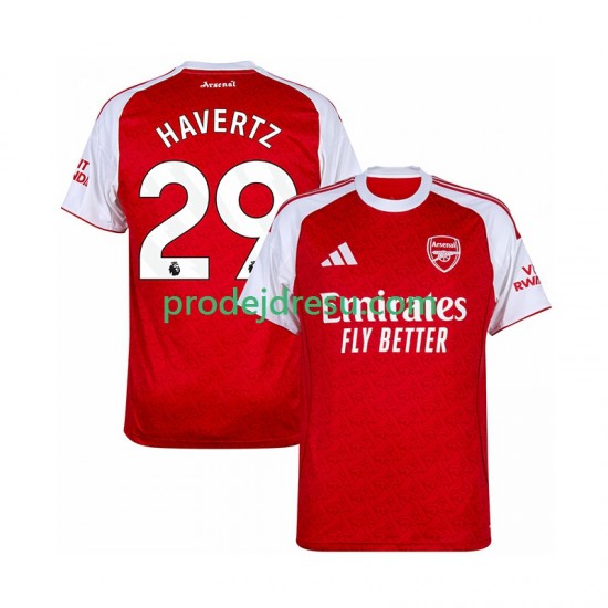 Arsenal Dresy Fotbal Kai Havertz 29 Muž Domácí 2025-2026 Krátký rukáv