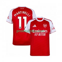 Arsenal Dresy Fotbal Martin Zubimendi 11 Muž Domácí 2025-2026 Krátký rukáv