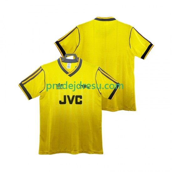 Arsenal Dresy Fotbal 1986 1988 Retro Muž Venkovní Krátký rukáv