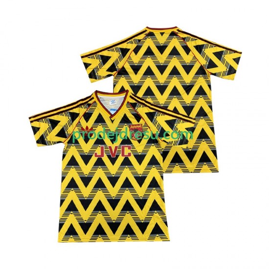 Arsenal Dresy Fotbal 1991 1993 Retro Muž Venkovní Krátký rukáv