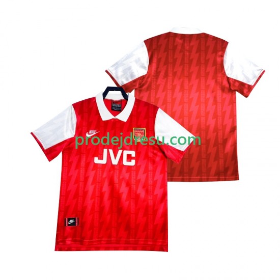 Arsenal Dresy Fotbal 1993 Retro Muž Domácí 1994 Krátký rukáv