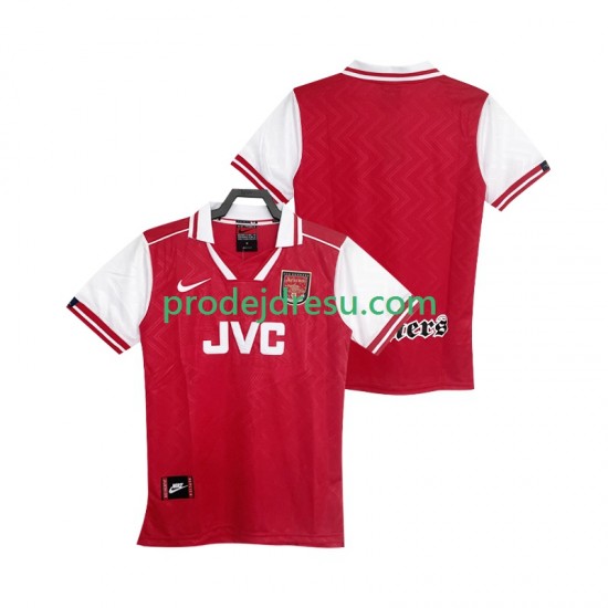 Arsenal Dresy Fotbal 1996 1997 Retro Muž Domácí Krátký rukáv