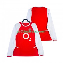 Arsenal Dresy Fotbal 2003 Retro Muž Domácí 2002 Dlouhý rukáv