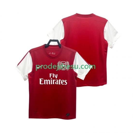 Arsenal Dresy Fotbal 2012 Retro Muž Domácí 2011 Krátký rukáv