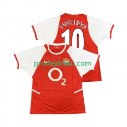 Arsenal Dresy Fotbal Ruud van Nistelrooy 10 2003 Retro Muž Domácí 2002 Krátký rukáv