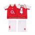 Arsenal Dresy Fotbal VIEIRA 4 2005 Retro Dětský Domácí 2004 Krátký rukáv