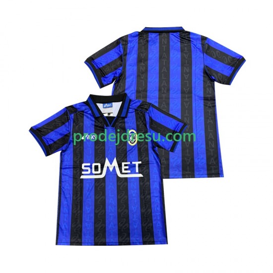 Atalanta Dresy Fotbal 1996 1997 Muž Domácí Krátký rukáv