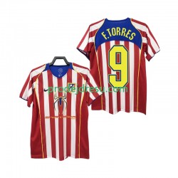 Atlético Madrid Dresy Fotbal F TORRES 9 2005 Retro Muž Domácí 2004 Krátký rukáv