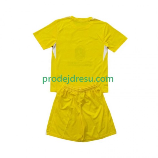 Atlético Madrid Dresy Fotbal Brankářské Dětský Domácí 2025-2026 Krátký rukáv