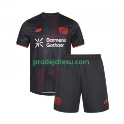 Bayer 04 Leverkusen Dresy Fotbal Dětský Domácí 2025-2026 Krátký rukáv