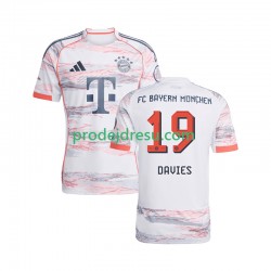 FC Bayern Mnichov Dresy Fotbal Alphonso Davies 19 Muž Venkovní 2025-2026 Krátký rukáv