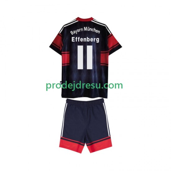 FC Bayern Mnichov Dresy Fotbal Effenberg 11 1997 Retro Dětský Domácí 1999 Krátký rukáv