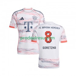 FC Bayern Mnichov Dresy Fotbal Leon Goretzka 8 Muž Venkovní 2025-2026 Krátký rukáv