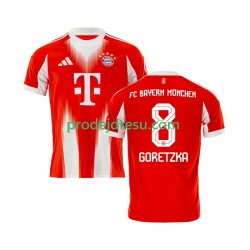 FC Bayern Mnichov Dresy Fotbal Leon Goretzka 8 Muž Domácí 2025-2026 Krátký rukáv