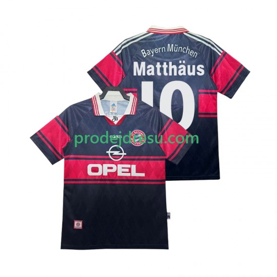 FC Bayern Mnichov Dresy Fotbal Matthas 10 1997 Retro Muž Domácí 1999 Krátký rukáv