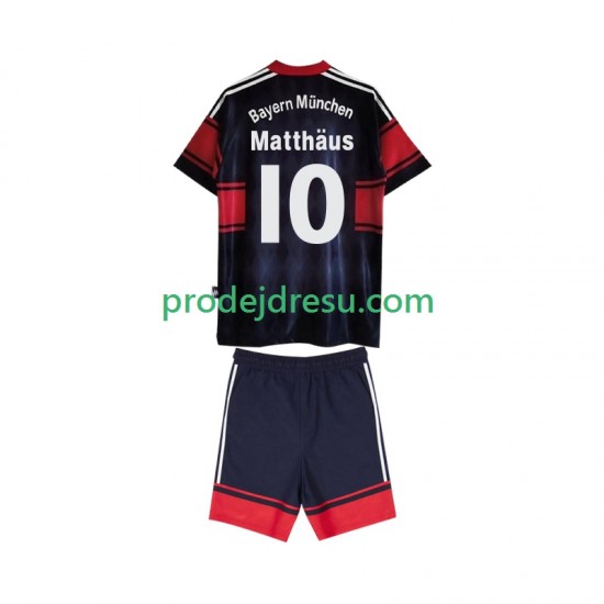 FC Bayern Mnichov Dresy Fotbal Matthas 10 1997 Retro Dětský Domácí 1999 Krátký rukáv