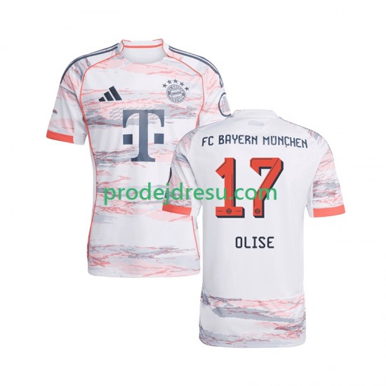 FC Bayern Mnichov Dresy Fotbal Michael Olise 17 Muž Venkovní 2025-2026 Krátký rukáv