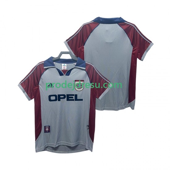 FC Bayern Mnichov Dresy Fotbal Retro Muž Alternativní 1998 1999 Krátký rukáv