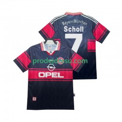 FC Bayern Mnichov Dresy Fotbal Scholl 7 1997 Retro Muž Domácí 1999 Krátký rukáv