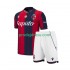 Dresy Fotbal Bologna Dětský Domácí 2025-2026 Krátký rukáv