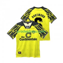 Borussia Dortmund Dresy Fotbal SAMMER 6 1995 Retro Muž Domácí 1994 Krátký rukáv
