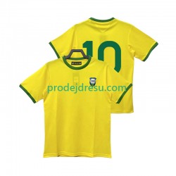 Brazílie Dresy Fotbal 10 1970 Retro Muž Domácí Krátký rukáv