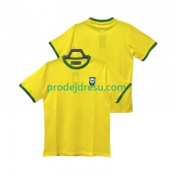 Brazílie Dresy Fotbal 1970 Retro Muž Domácí Krátký rukáv