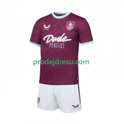 Dresy Fotbal Burnley Dětský Domácí 2025-2026 Krátký rukáv