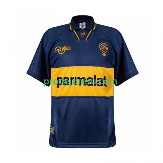 CA Boca Juniors Dresy Fotbal Retro Muž Domácí 1994 Krátký rukáv