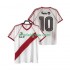 CA River Plate Dresy Fotbal 10 1986 Retro Muž Domácí Krátký rukáv