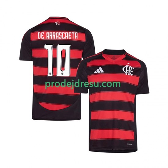 CR Flamengo Dresy Fotbal Giorgian de Arrascaeta 10 Muž Domácí 2025-2026 Krátký rukáv