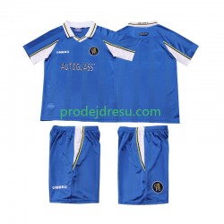 Chelsea Dresy Fotbal 1997 Retro Dětský Domácí 1999 Krátký rukáv
