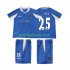 Chelsea Dresy Fotbal ZOLA 25 1997 Retro Dětský Domácí 1999 Krátký rukáv