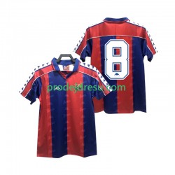 FC Barcelona Dresy Fotbal 8 1992 1995 Retro Muž Domácí Krátký rukáv