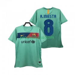FC Barcelona Dresy Fotbal A INIESTA 8 Retro Muž Venkovní 2011 2010 Krátký rukáv