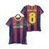FC Barcelona Dresy Fotbal A INIESTA 8 Retro Muž Domácí 2011 2010 Krátký rukáv
