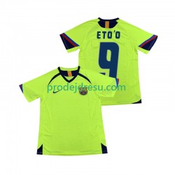 FC Barcelona Dresy Fotbal ETOO 9 2005 Retro Muž Venkovní 2006 Krátký rukáv