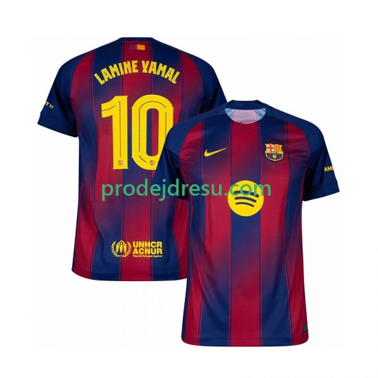 FC Barcelona Dresy Fotbal Lamine Yamal 10 Champions League Muž Domácí 2025-2026 Krátký rukáv