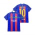 FC Barcelona Dresy Fotbal Lionel Messi 10 2016 2017 Retro Muž Domácí Krátký rukáv
