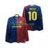 FC Barcelona Dresy Fotbal Lionel Messi 10 Champions League 2009 Retro Muž Domácí 2008 Dlouhý rukáv
