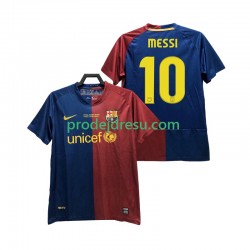 FC Barcelona Dresy Fotbal Lionel Messi 10 Champions League 2009 Retro Muž Domácí 2008 Krátký rukáv