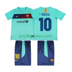 FC Barcelona Dresy Fotbal Lionel Messi 10 Retro Dětský Venkovní 2011 2010 Krátký rukáv