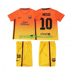 FC Barcelona Dresy Fotbal Lionel Messi 10 2012 2013 Retro Dětský Venkovní Krátký rukáv
