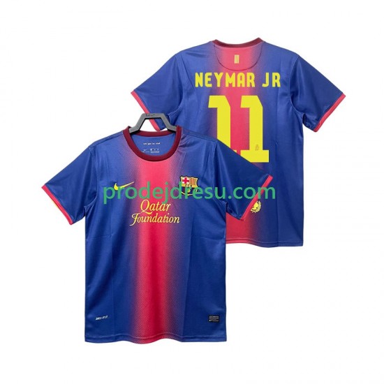 FC Barcelona Dresy Fotbal Neymar JR 11 2012 2013 Retro Muž Domácí Krátký rukáv