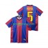 FC Barcelona Dresy Fotbal PUYOL 5 Retro Muž Domácí 1998 1999 Krátký rukáv