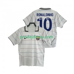 FC Barcelona Dresy Fotbal RONALDINHO 10 2003 Retro Muž Venkovní 2004 Krátký rukáv
